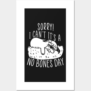 No Bones day Pug Meme Posters and Art